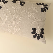 Load image into Gallery viewer, Petal Pillow - Charcoal
