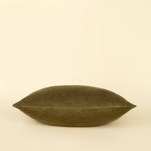 Load image into Gallery viewer, Vera Luxe Velvet Pillow - Olive
