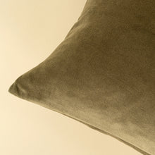 Load image into Gallery viewer, Vera Luxe Velvet Pillow - Olive
