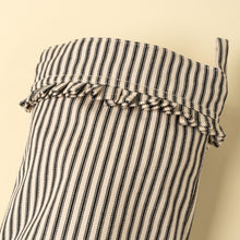 Load image into Gallery viewer, Ticking Stripe Stocking - Black

