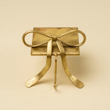 Load image into Gallery viewer, Bow Stocking Holder - Gold
