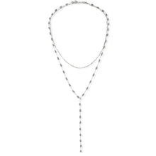Load image into Gallery viewer, The Riley Necklace, Silver - Grey Opal
