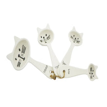 Load image into Gallery viewer, Cat Measuring Spoons - Set of 4
