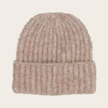 Load image into Gallery viewer, Cozy Ribbed  Knit Hat - Sand

