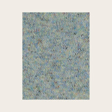 Load image into Gallery viewer, Mottled Knitted Scarf with Glitter - Neo Mint
