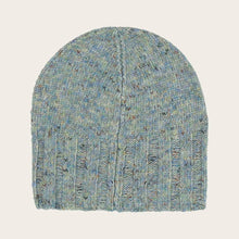 Load image into Gallery viewer, Mottled Knitted Hat with Glitter - Neo Mint
