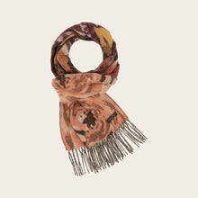 Load image into Gallery viewer, Cashmink Scarf Romantic Floral - Pale Peach
