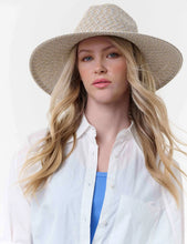 Load image into Gallery viewer, Delicately Patterned Fedora - Denim

