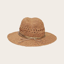 Load image into Gallery viewer, Boho Style Fedora - Camel
