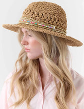 Load image into Gallery viewer, Boho Style Fedora - Camel
