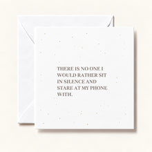 Load image into Gallery viewer, Card - Sit In Silence
