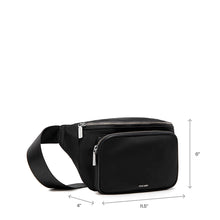 Load image into Gallery viewer, Aaliyah Fanny Pack - Black Nylon
