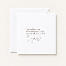 Load image into Gallery viewer, Card - Ruined Vagina
