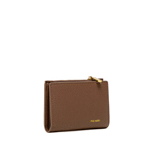 Aiko Wallet - Espresso Brown Pebbled