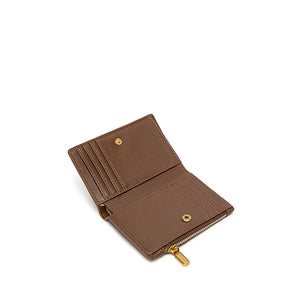 Aiko Wallet - Espresso Brown Pebbled