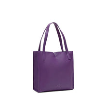 Load image into Gallery viewer, Alicia Tote ll - Plum Pebbled
