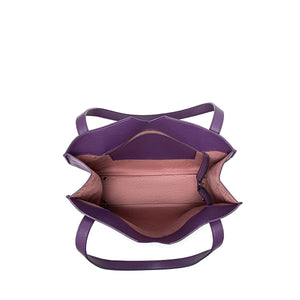 Alicia Tote ll - Plum Pebbled