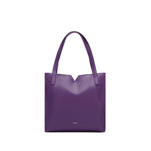 Load image into Gallery viewer, Alicia Tote ll - Plum Pebbled
