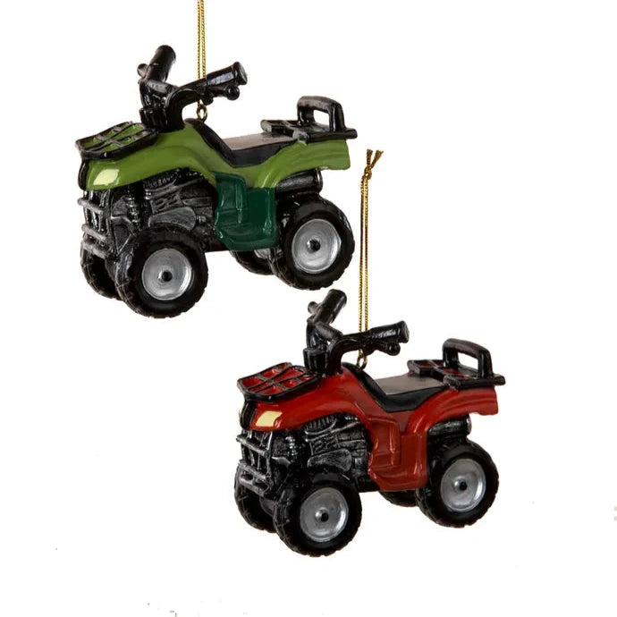 ATV Ornament - 2 Assorted