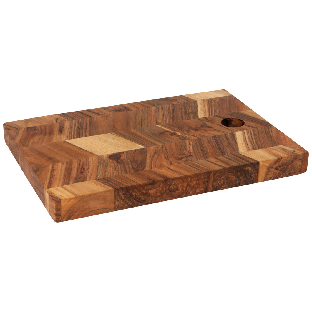 Acacia Chevron Serving Board - 10