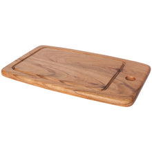 Load image into Gallery viewer, Acacia Wood Cutting Board - 13x8.5in
