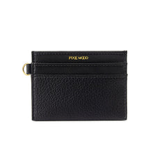 Load image into Gallery viewer, Alex Card Holder - Black Pebbled
