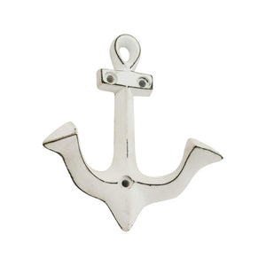 Anchor Wall Hook - Distressed White