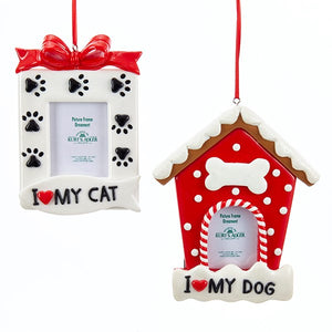 Animal Picture Frame Ornaments