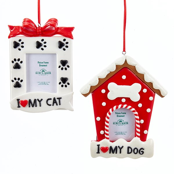 Animal Picture Frame Ornaments