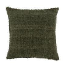 Load image into Gallery viewer, Avocado Lina Linen Pillow, 20x20
