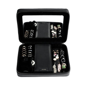 Blake Jewelry Case Large - Recycled Black