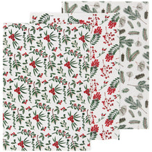 Load image into Gallery viewer, Bakers Floursack Dishtowels Set of 3 - Winterberry
