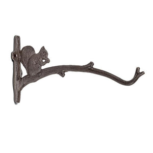 Basket Hook With Squirrel