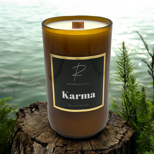 Beer Bottle Candle - Karma