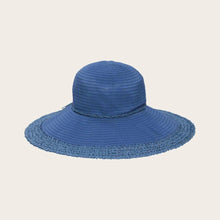 Load image into Gallery viewer, Big Crushable Ribbon Cloche - Denim

