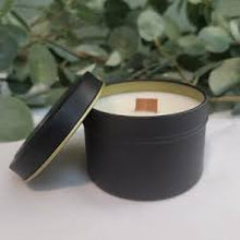 Load image into Gallery viewer, Black Tin 4oz Candle - Courage
