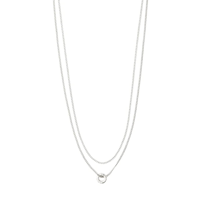 Blossom Necklace - Silver