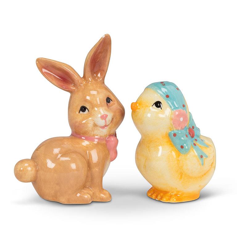 Bunny and Chick Salt & Pepper