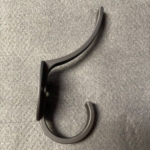 Hook - Two Prong, Matte Black