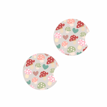 Load image into Gallery viewer, Car Coaster - Mushroom Love
