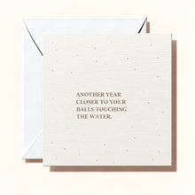 Load image into Gallery viewer, Card - Balls Touching Water
