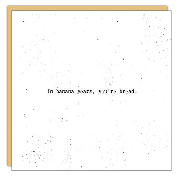 Card - Banana Years