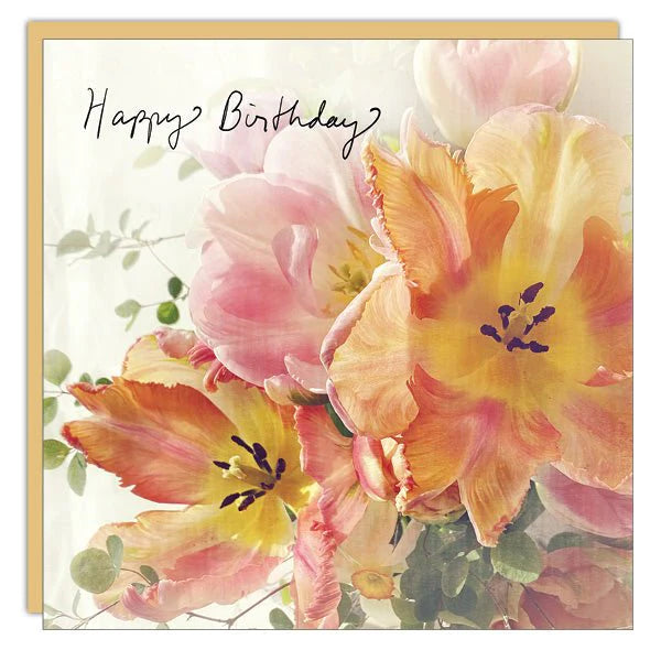 Card - Birthday Tulips