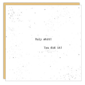 Card - Holy Shit