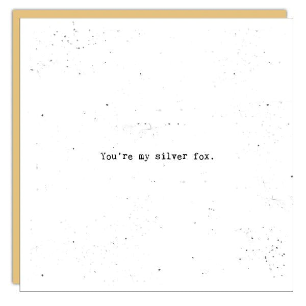 Card - Silver Fox