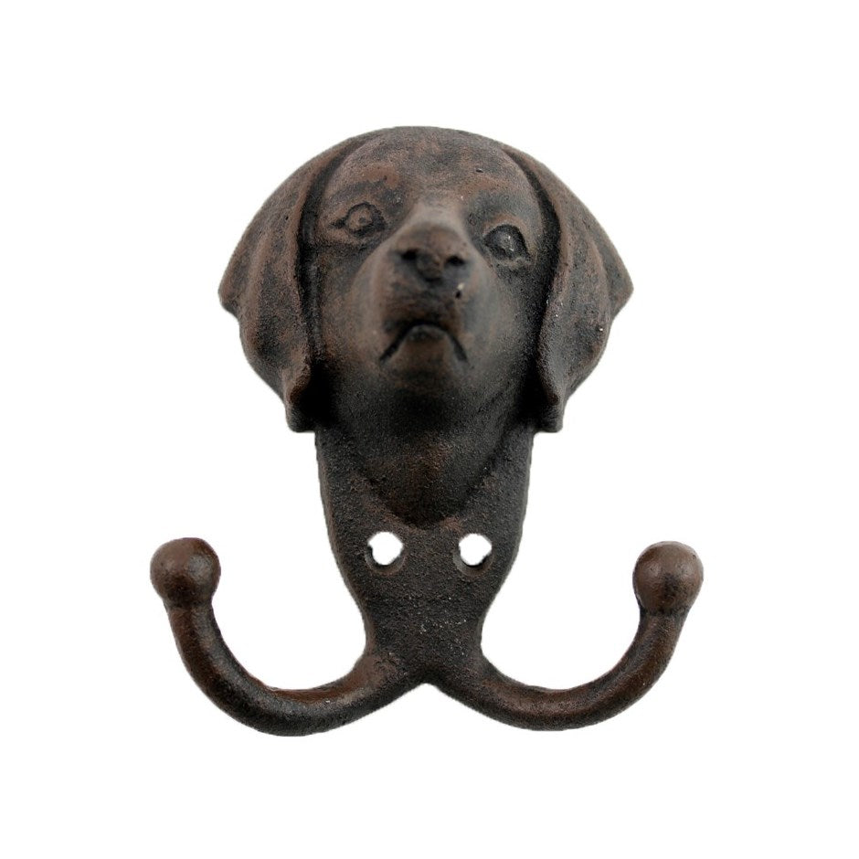 Cast Iron Dog Double Hook