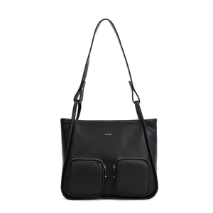 Cathy Tote - Black Pebbled