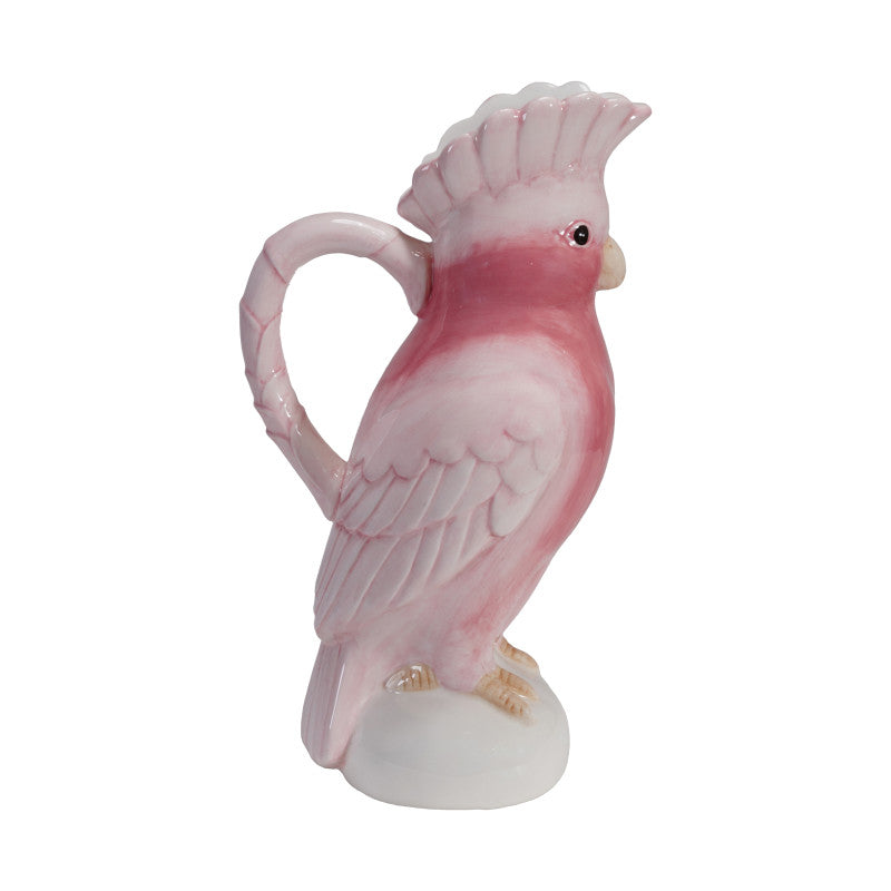 Ceramic Cockatoo Shaped Pitcher - 11
