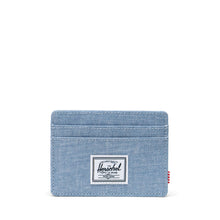 Load image into Gallery viewer, Charlie Cardholder - Ashley Blue Crosshatch
