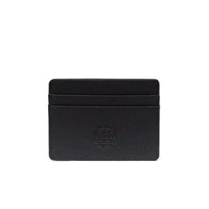Charlie Vegan Leather Wallet - Black